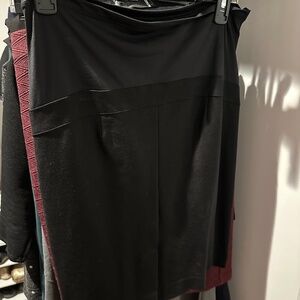 Black dress skirt maternity